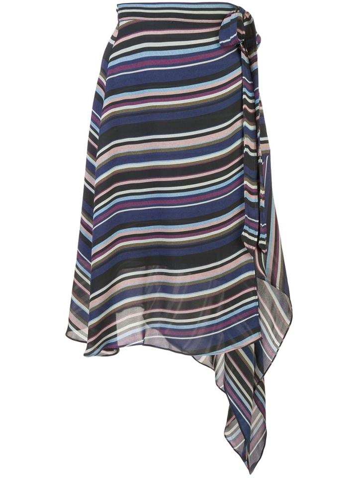Nicole Miller Flight Stripe - Blue