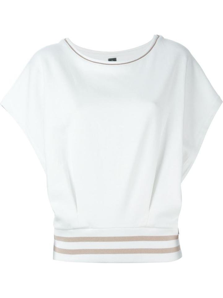 Eleventy Elasticated Waistband Top