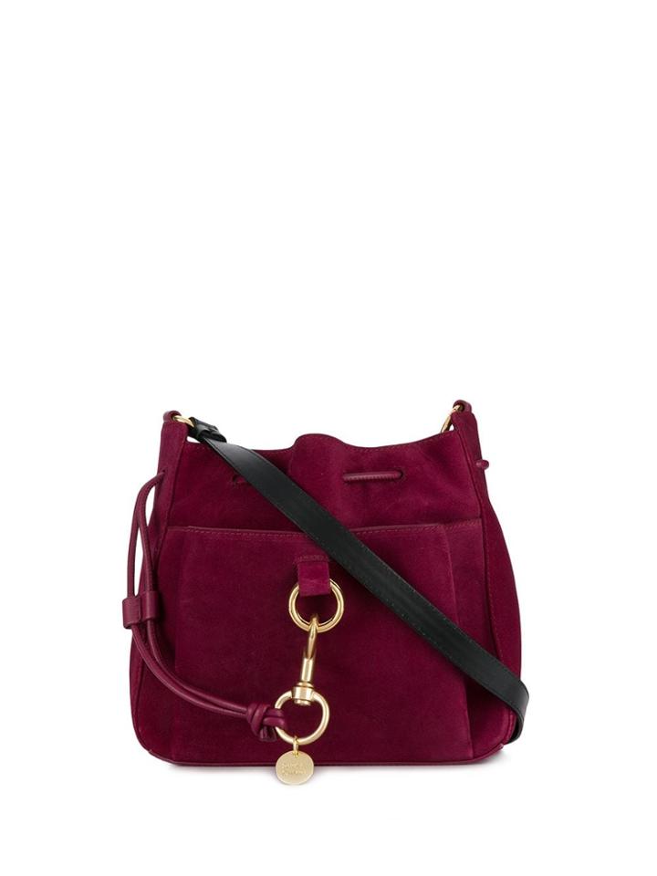 See By Chloé Tony Medium Bucket Bag - Purple