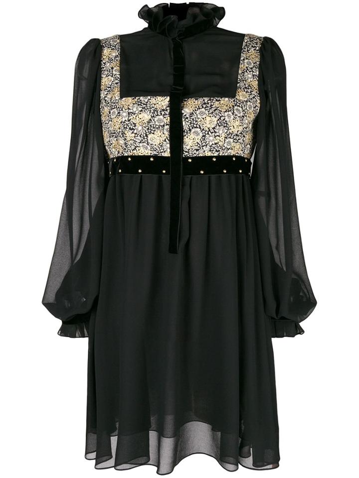 Philosophy Di Lorenzo Serafini Baby Doll Dress - Black