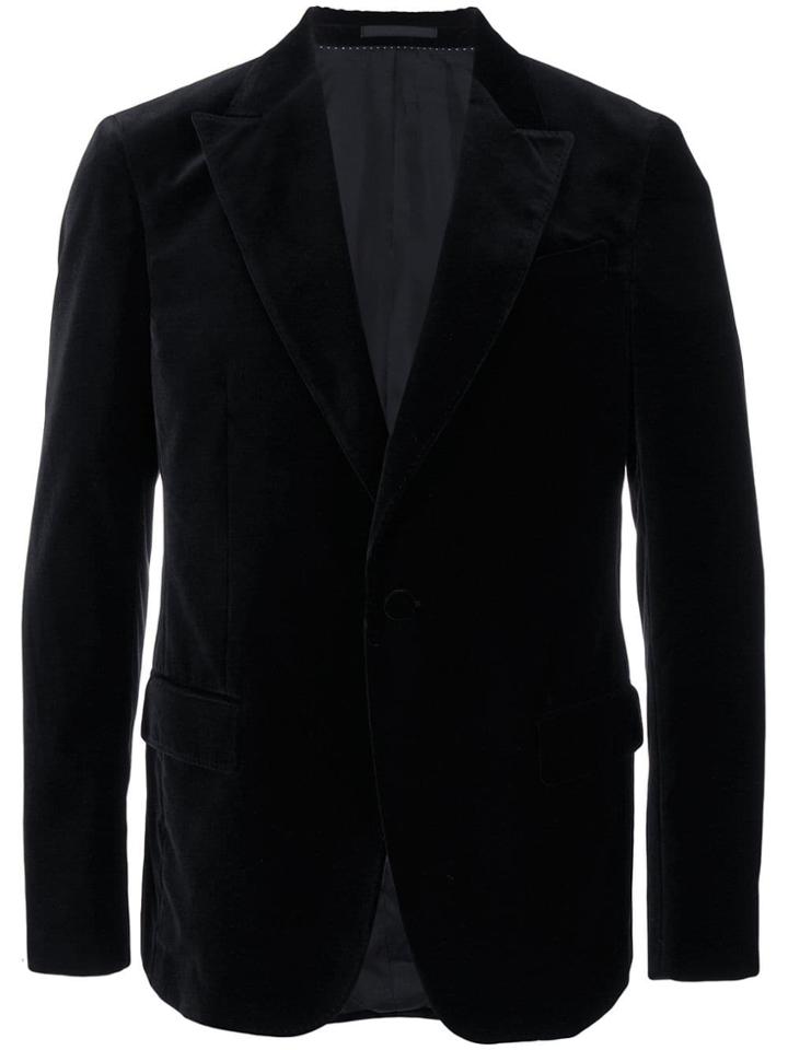 Z Zegna Velvet Blazer - Black