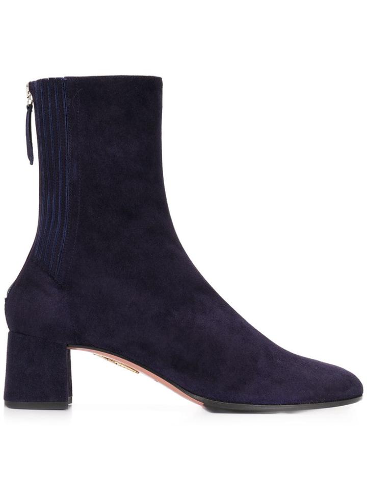 Aquazzura Saint Honoré 50 Boots - Blue