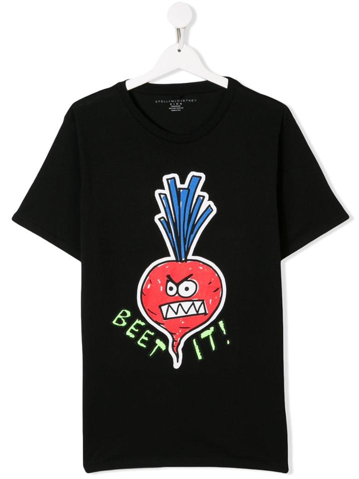 Stella Mccartney Kids Teen Beet It T-shirt - Black