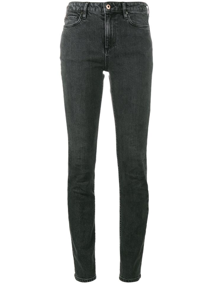 Simon Miller Black W009 Gasper Straight Leg Jeans