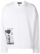 Dsquared2 Mert & Marcus Kiss-print Sweatshirt - White