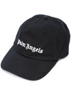 Palm Angels Logo Cap - Black