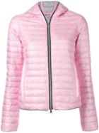Duvetica Hooded Puffer Jacket, Women's, Size: 44, Pink/purple, Polyamide/cotton/feather Down