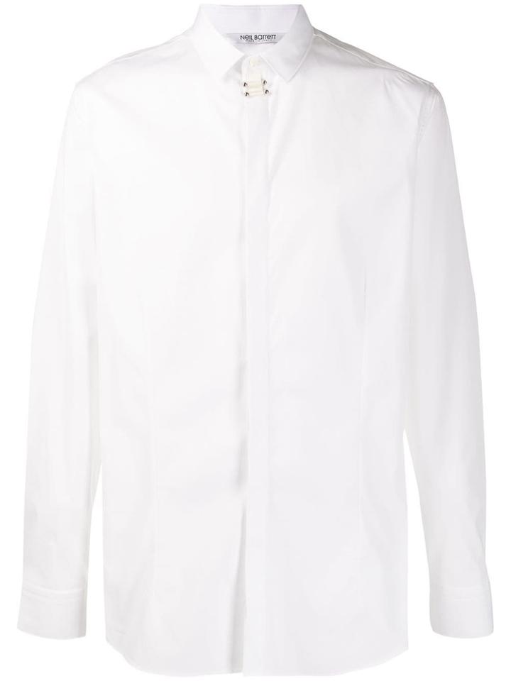 Neil Barrett Classic Piercing Shirt - White