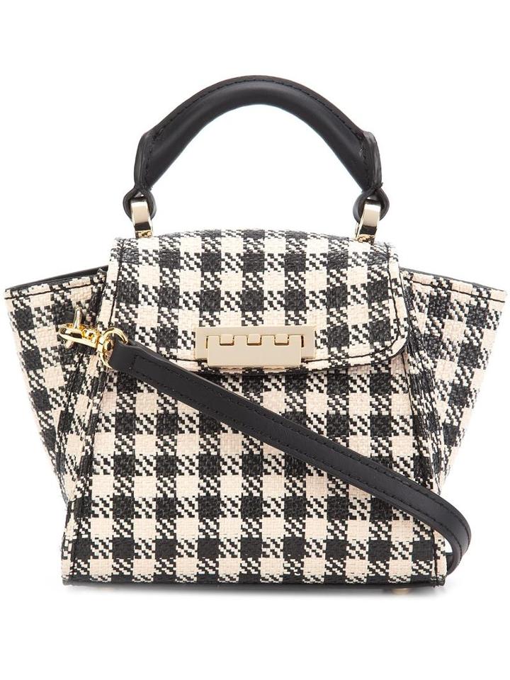 Zac Zac Posen 'earthy Iconic Top Handle' Tote, Women's, Black, Calf Leather