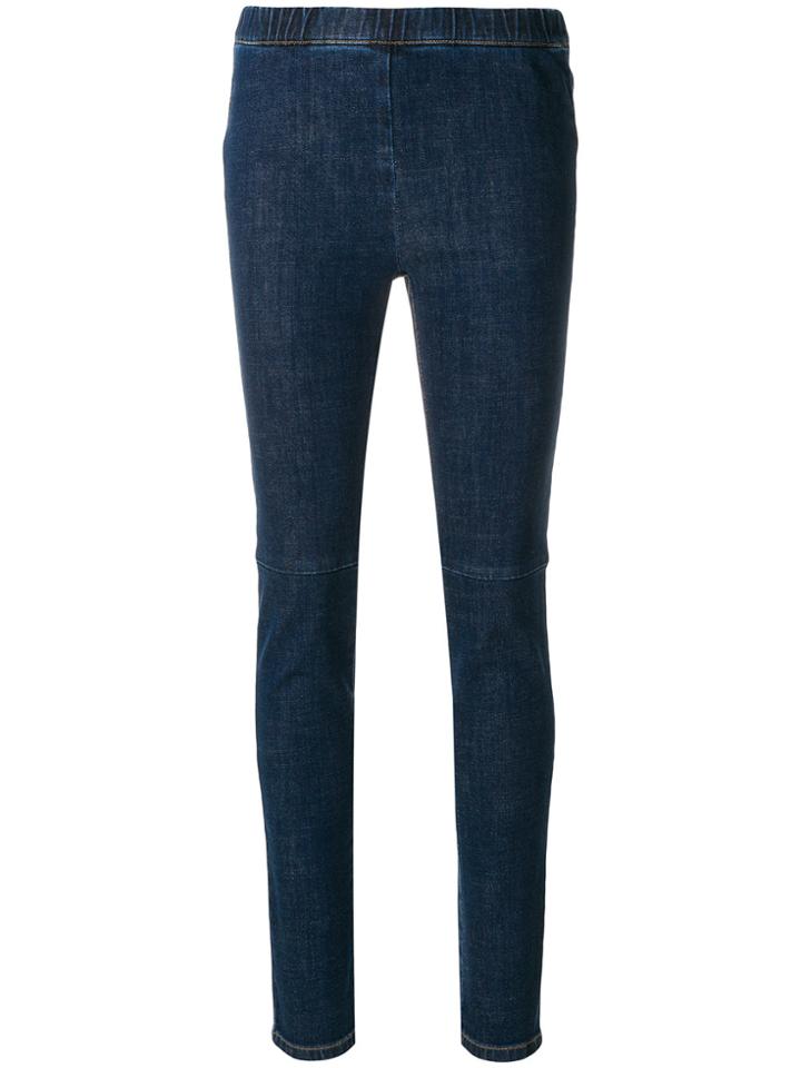 Sonia Rykiel Denim Leggings - Blue