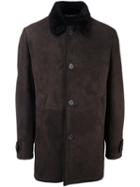 Desa 1972 Shearling Coat, Men's, Size: 52, Brown, Sheep Skin/shearling