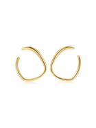 Monica Vinader Gp Nura Reef Gold Vermeil Earrings