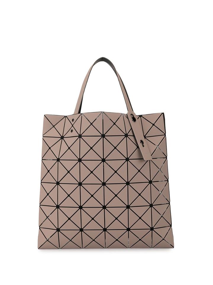 Bao Bao Issey Miyake Geometric Panel Tote - Brown