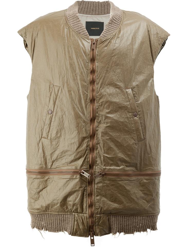 Undercover Padded Vest - Brown