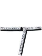Ermanno Ermanno Logo Belt - Black