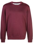 Brunello Cucinelli Basic Sweatshirt - Red
