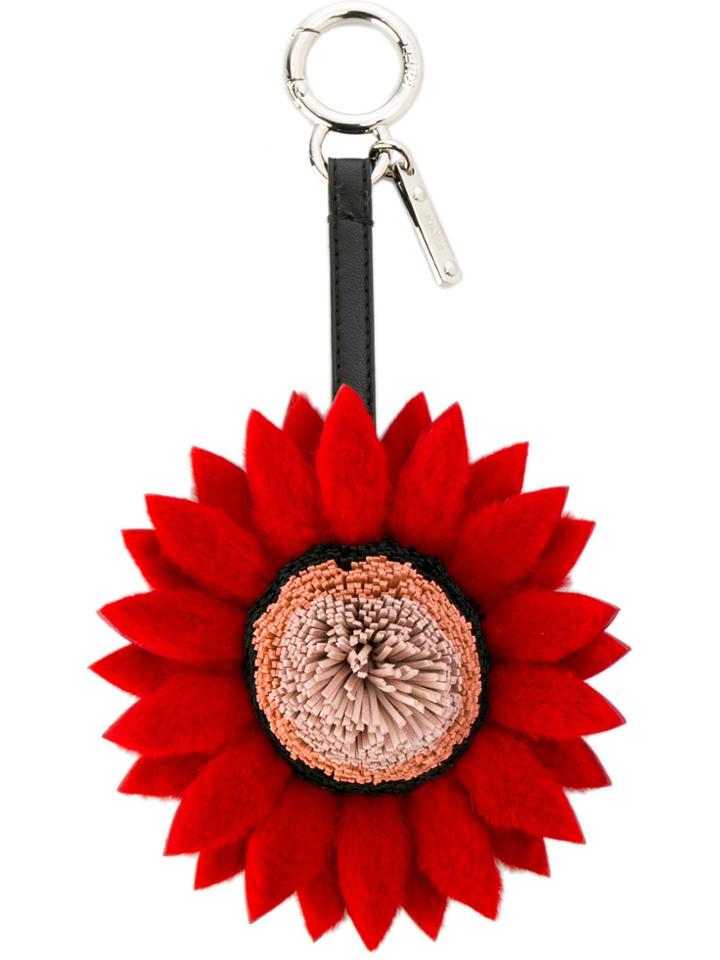 Fendi Daisy Charm - Red