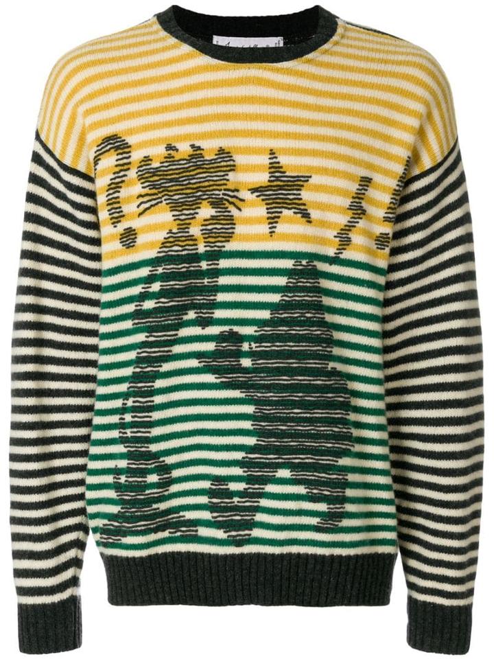Jc De Castelbajac Pre-owned Pink Panther Intarsia Jumper - Multicolour