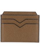Valextra Classic Card Holder - Brown