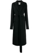 Bottega Veneta Longline Coat - Black
