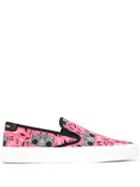Saint Laurent Venice Slip-on Sneakers - Pink
