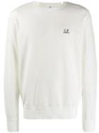 Cp Company Long Sleeved Sweater - White