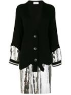 Aviù Button Up Cardigan - Black