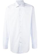 Etro Dot Pattern Shirt, Men's, Size: 44, White, Cotton