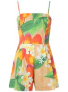 Isolda - Printed Playsuit - Women - Cotton - 38, Cotton