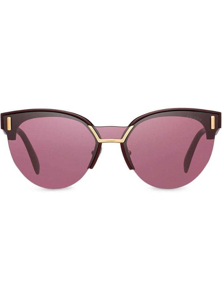 Prada Prada Hide Eyewear - Pink & Purple