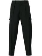 Stella Mccartney Canvas Tailored Trousers - Black