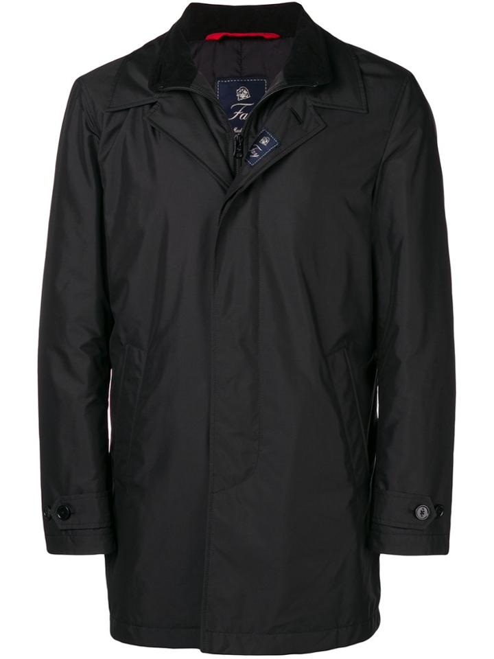 Fay Lightweight Coat - Black