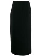 Maison Martin Margiela Pre-owned 1990s Corduroy Skirt - Black