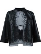 Carolina Herrera Sheer Embellished Jacket