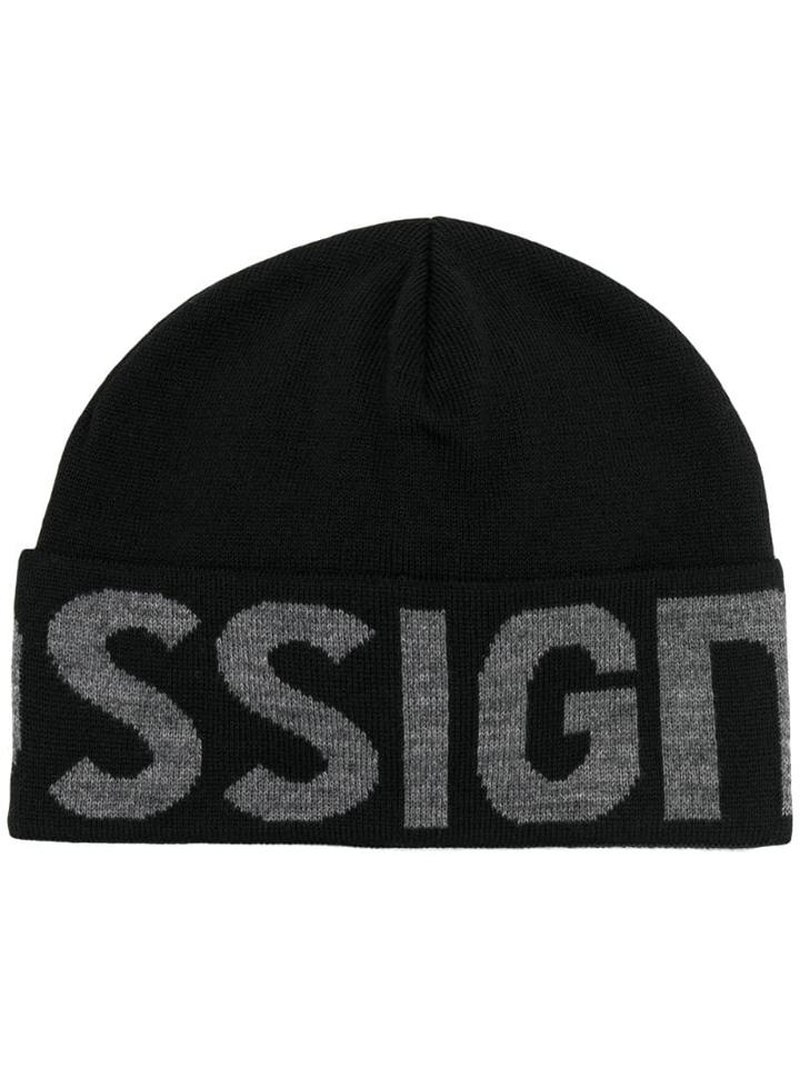 Rossignol Logo Contrast Beanie - Black