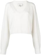 3.1 Phillip Lim V-neck Sweater - White