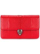 Alexander Mcqueen - Heart Clutch - Women - Leather - One Size, Red, Leather