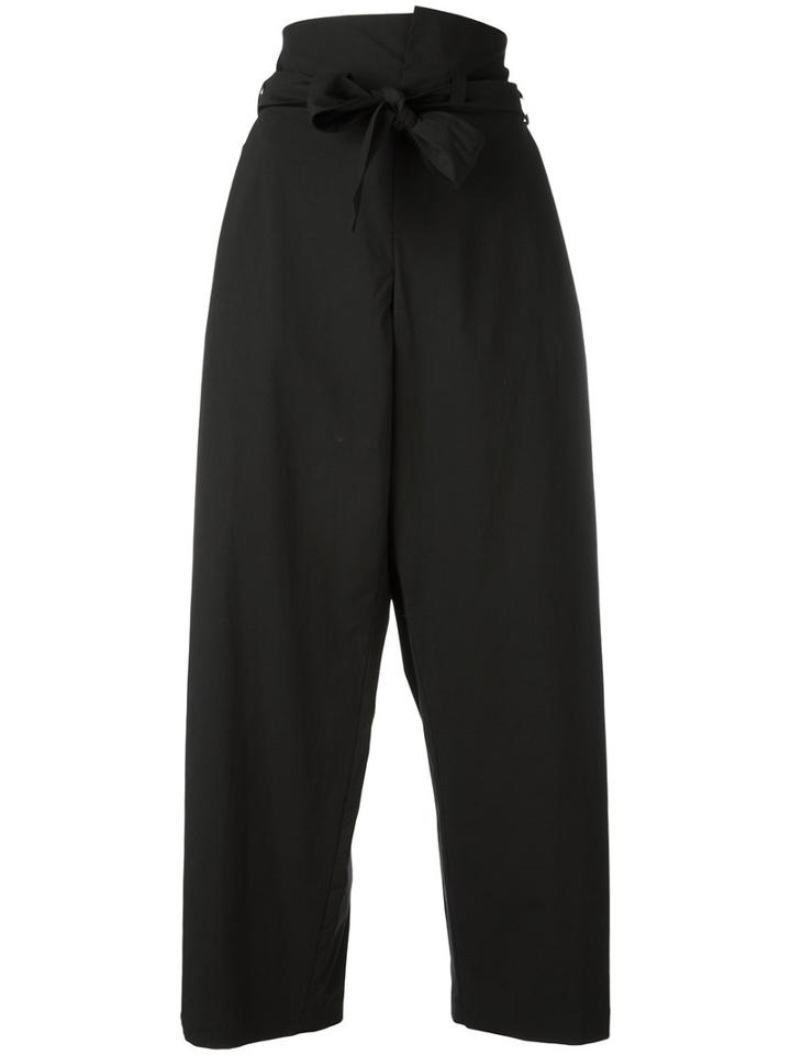Erika Cavallini Alta Pants, Women's, Size: 40, Black, Cotton/spandex/elastane