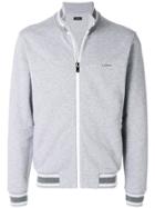 Z Zegna Zip Up Sweatshirt - Grey