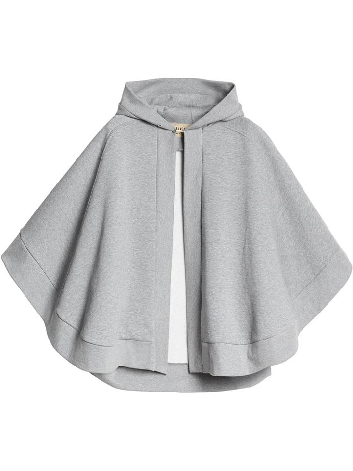 Burberry Branded Cape - Grey
