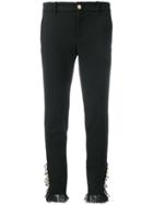 Gucci Embellished Button Trousers - Black
