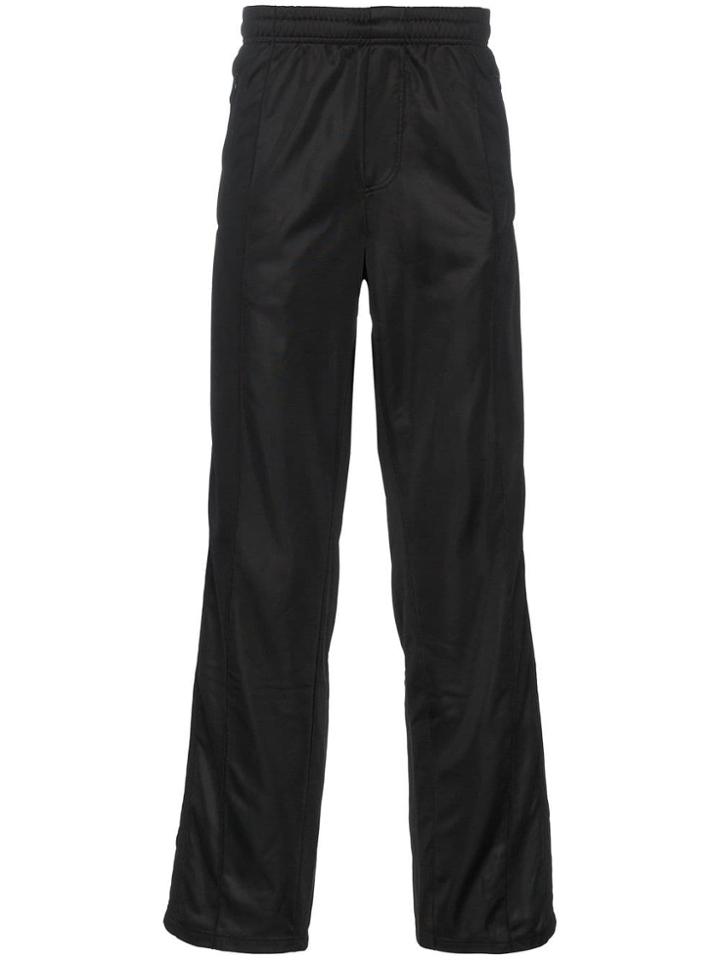 Our Legacy Drawstring Track Pants With Side Stripe - Black