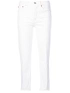 Re/done Stove Pipe White Jean