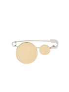 Isabel Marant Circle Detail Brooch, Women's, Metallic