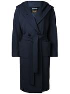 Paltò Hooded Coat - Blue