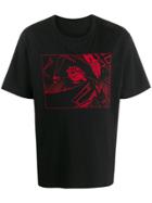 Koché Drawing Graphic Print T-shirt - Black