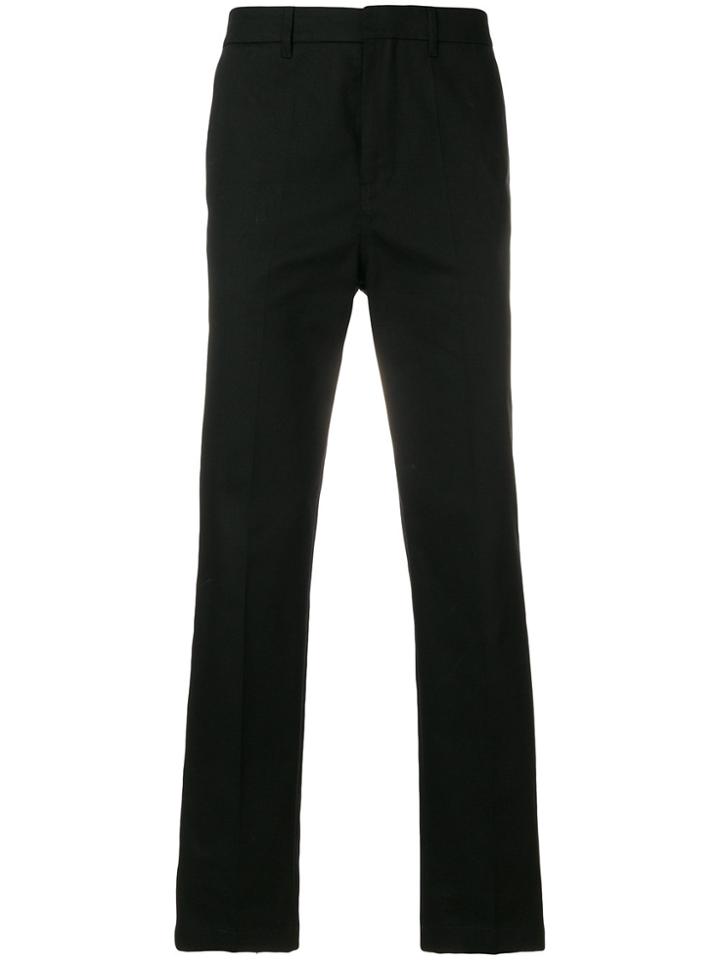 Golden Goose Deluxe Brand Side Stripe Straight Leg Trousers - Black