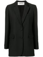 Valentino Crepe Couture Blazer - Black