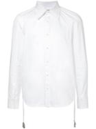 Gomorrah Studded Drawstrings Shirt - White