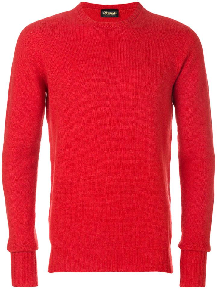 Drumohr Cashmere Jumper - Red